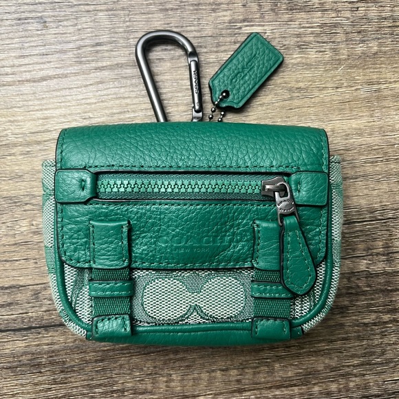 Coach Micro Track Key Fob Bag